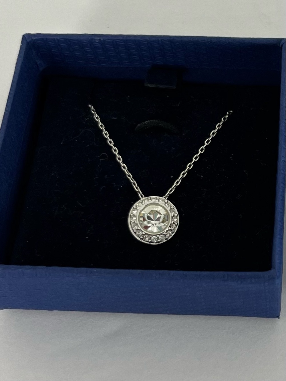 Swarovski Shimmering Pendant Sublima Collection Light Round Crystal Ball
